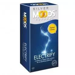 Moods Gold ELECTRIFY Mutual Climax Condoms 12 pack