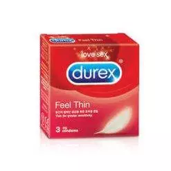 Durex Feel Thin 3 Pack Condom