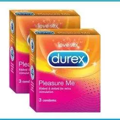 Durex-pleasure-me condoms 3 pcs