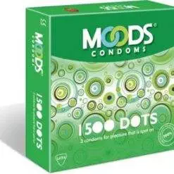 Moods Gold 1500 DOT Condoms -3sX10= 30pcs BOX