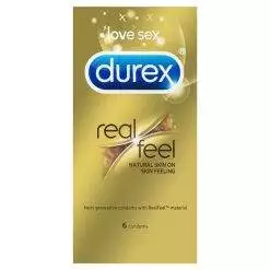 Durex Real Feel Condoms 6 Pack