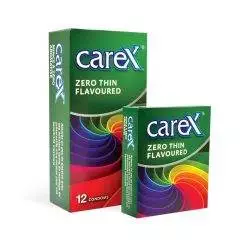 Carex Condoms Zero Thin Flavoured condom 12 pack