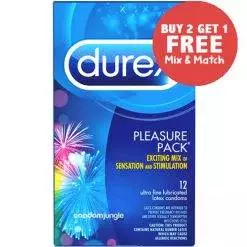 Durex Pleasure Pack condom 12 pack
