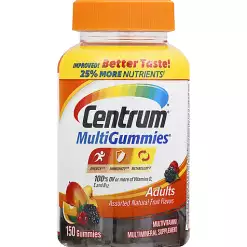 Centrum MultiGummies Gummy Multivitamin Flavor, Fruit, 150 Count