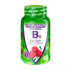 Vitafusion Vitamin B-12 1000 mcg Gummy Supplement, 140ct